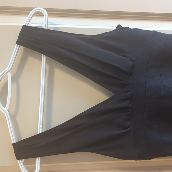 BEBE Bandage Dress in Black - Picture 4 of 6